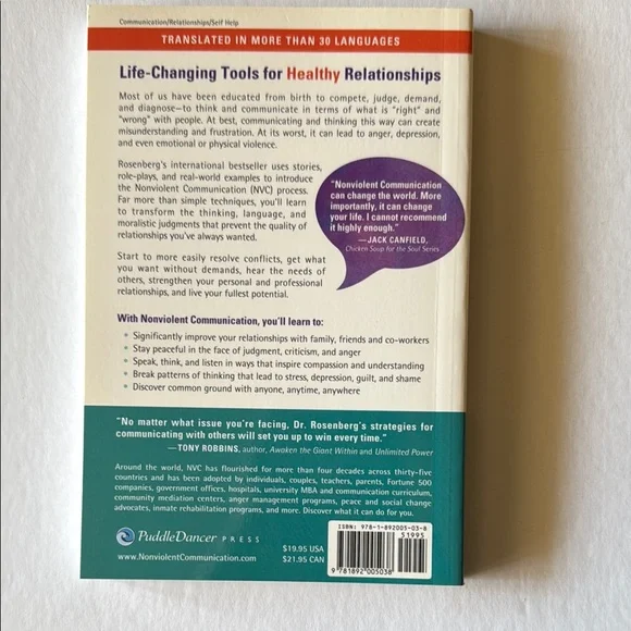 BOOK “Nonviolent Communication” - Picture 2 of 2